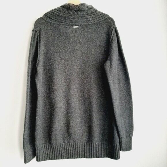 MERRELL Sweater Grey Cotton & Lambswool Sz XL - Picture 6 of 12